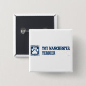 SPIELZEUG MANCHESTER TERRIER_Blue Button (Vorne & Hinten)