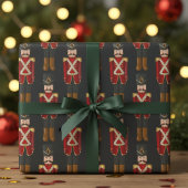Spielzeug Nutcracker Soldier Wrapping Paper Geschenkpapier