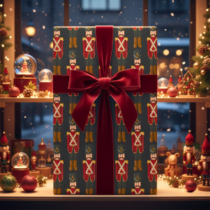 Spielzeug Nutcracker Soldier Wrapping Paper Geschenkpapier