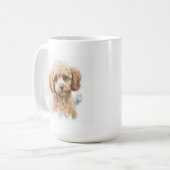 Spielzeug Poodle auf einer Tasse (Vorderseite Links)