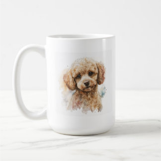 Spielzeug Poodle auf einer Tasse