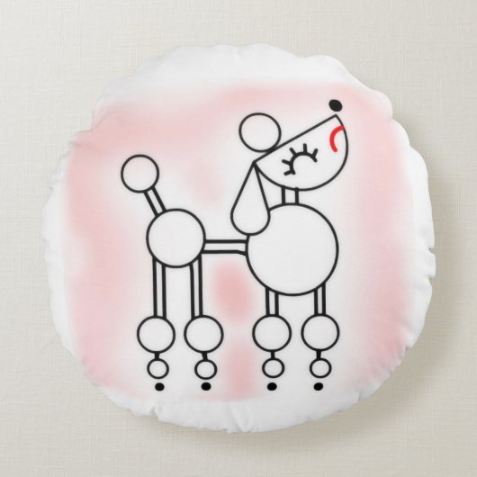 Spielzeug Poodle Geschenke, Poodle Novelty Kissen (Vorderseite)