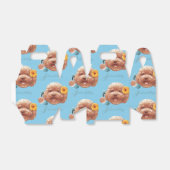 Spielzeug Poodle mit Blume- und Telefondarstellung Geschenkschachtel (Ungefaltet)