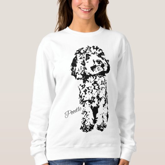 Spielzeug Poodle Niedlich Hund Lover Geschenke Fra Sweatshirt (Vorderseite)