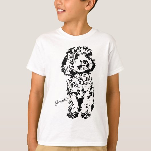 Spielzeug Poodle Niedlich Hund Lover Geschenke Fra T-Shirt (Vorderseite)