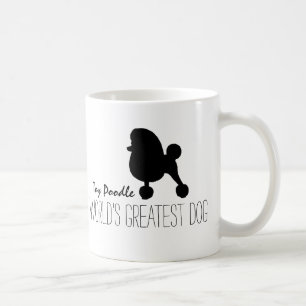 Spielzeug Poodle Silhouette Weltgrößter Hund Custo Kaffeetasse