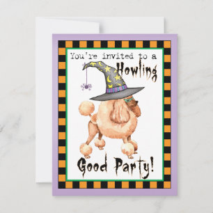 Spielzeug Poodle Witch Einladung