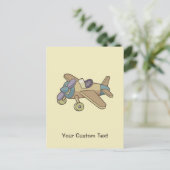 Spielzeug Postkarte (Stehend Vorderseite)