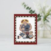 Spielzeug Postkarte (Stehend Vorderseite)