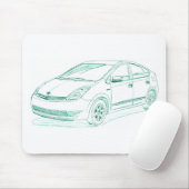 Spielzeug Prius 1. GEN Mousepad (Mit Mouse)