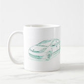 Spielzeug Prius gen2 2004+ Kaffeetasse (Links)