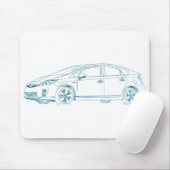 Spielzeug Prius Gen3 2010+ Mousepad (Mit Mouse)
