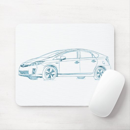 Spielzeug Prius Gen3 2010+ Mousepad (Mit Mouse)