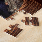 Spielzeug - Puppen - Ein Körbchen mit Viktorianisc Puzzle (Seite)