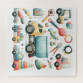 Spielzeug Puzzle (Horizontal)