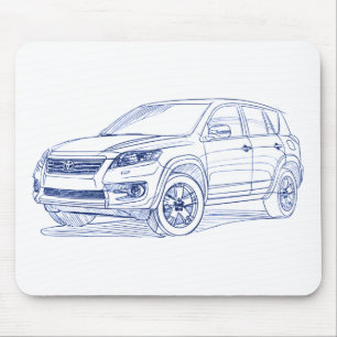 Spielzeug Rav4 2011 Mousepad
