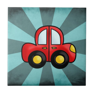 Spielzeug-Retro-Auto-Kunst Fliese