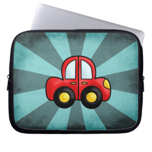 Spielzeug-Retro-Auto-Kunst Laptopschutzhülle