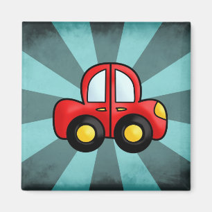 Spielzeug-Retro-Auto-Kunst Magnet