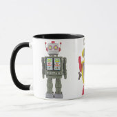 Spielzeug-Roboter-Kaffee-Tasse Tasse (Links)