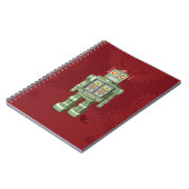 Spielzeug-Roboter-Notizbuch Notizblock (Linke Seite)