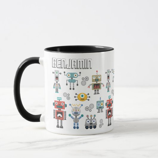 Spielzeug-Roboter Tasse (Links)