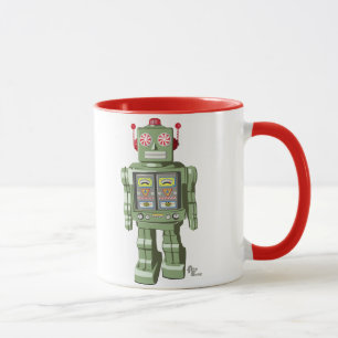 Spielzeug-Roboter-Tasse mit Pfefferminzaroma Tasse
