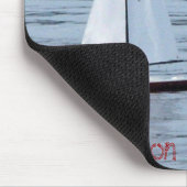 Spielzeug-Segelboot-Mausunterlage durch MaddyLane Mousepad (Ecke)