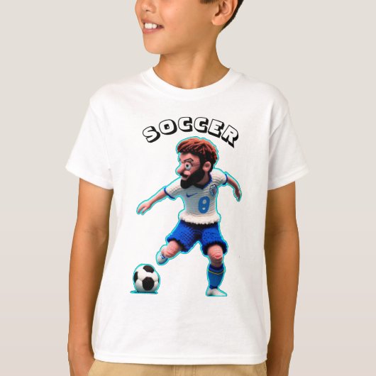 Spielzeug Soccer Player T - Shirt (Vorderseite)