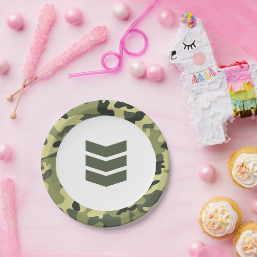 Spielzeug-Soldat-Armee-Papier-Nachtischteller Pappteller (Party)
