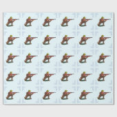 Spielzeug-Soldat Geschenkpapier (Flach)