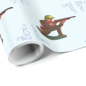 Spielzeug-Soldat Geschenkpapier (Rolleneckpunkt)