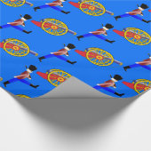 Spielzeug-Soldat Geschenkpapier (Ecke)