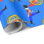 Spielzeug-Soldat Geschenkpapier (Rolleneckpunkt)