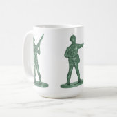 Spielzeug-Soldat-Tasse Kaffeetasse (Vorderseite Links)