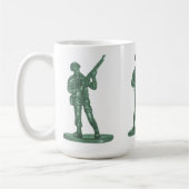 Spielzeug-Soldat-Tasse Kaffeetasse (Links)