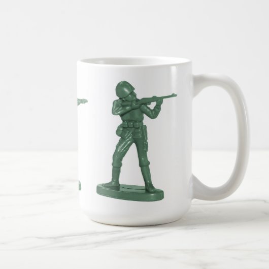 Spielzeug-Soldat-Tasse Kaffeetasse (Rechts)