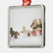 Spielzeug Stagecoach Ornament Aus Metall (Links)