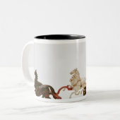 Spielzeug Stagecoach Zweifarbige Tasse (Vorderseite Links)