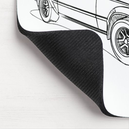 Spielzeug SupraMk2 1981 Mousepad (Ecke)