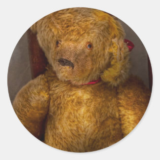 Spielzeug - Teddy Bär - Mein Teddy Bär Runder Aufkleber