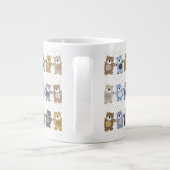 Spielzeug-Teddybär Jumbo-Tasse (Rückseite)