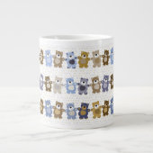 Spielzeug-Teddybär Jumbo-Tasse (Vorderseite)
