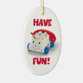 SPIELZEUG-TELEFON-Verzierung Keramik Ornament (Rechts)