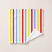 Spielzeug Trains Personalisiertes Badetuch Set (Waschlappen)