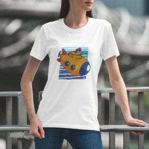 Spielzeug-U-Boot-Cartoon T-Shirt