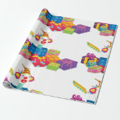 Spielzeug und Geschenkpapier (Ungerollt)