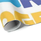 SPIELZEUG UND WACHSENKOPF GESCHENKPAPIER (Rolleneckpunkt)