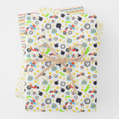 Spielzeug, US Flagge Geschenkpapier Set (Beispiel)