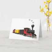 Spielzeug-Zugkarte Karte (Gelbe Blume)